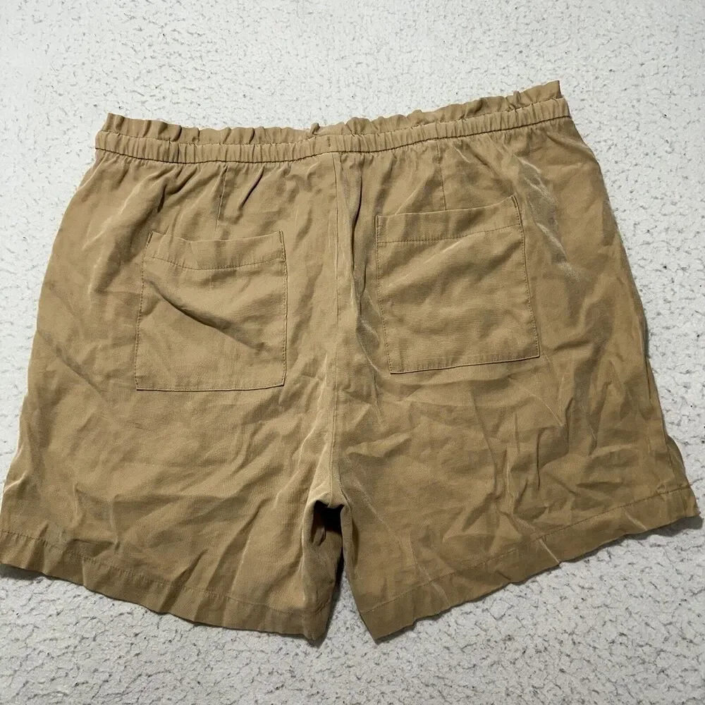 Old Navy Women's XL Lightweight Drawstring Shorts 5" Inseam High Rise Stretch - Picture 7 of 12